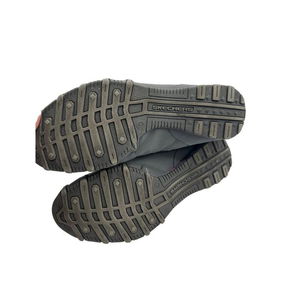 Skechers s Size 10 Gray Athletic Sneakers Mesh Synthetic Slip-On Accents - Picture 8 of 9
